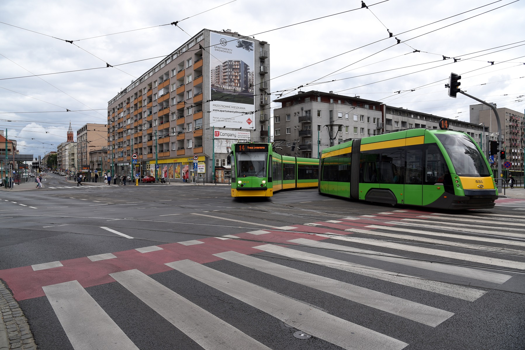 Przez cały sierpień, w związku z pracami, tramwaje nie będą dojeżdżały do pętli Górczyńskiej - grafika artykułu