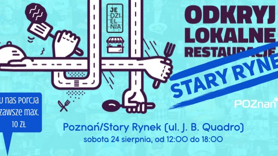 Jedzielnia na Starym Rynku rozpocznie się o godz. 12:00, fot. materiały prasowe