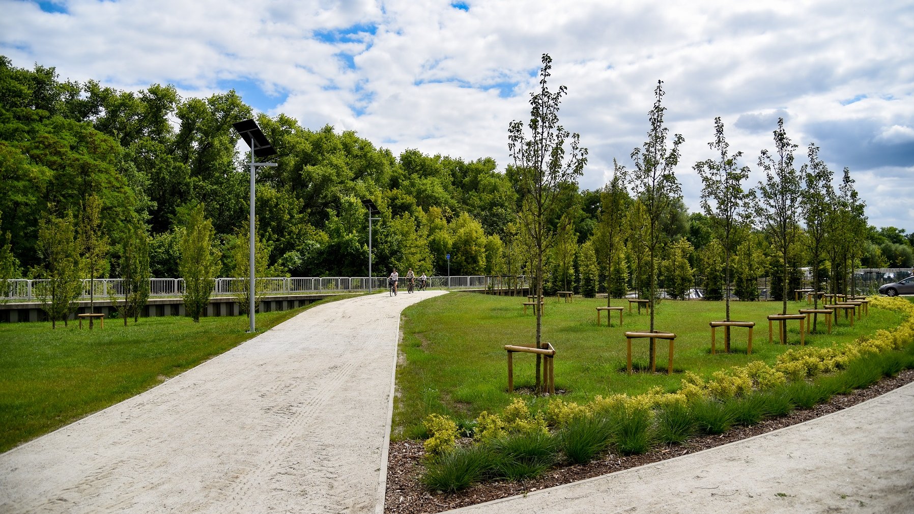 Mieszkańcy Poznania zyskali nowy park przy ul. Dolna Wilda