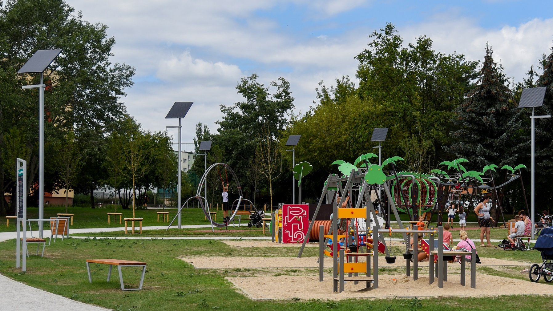 Mieszkańcy Poznania zyskali nowy park przy ul. Dolna Wilda