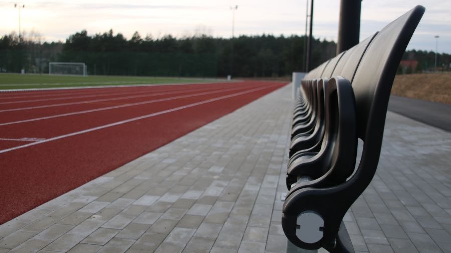 Stadion lekkoatletyczny na Morasku jest już gotowy, fot. Adrian Wykrota.