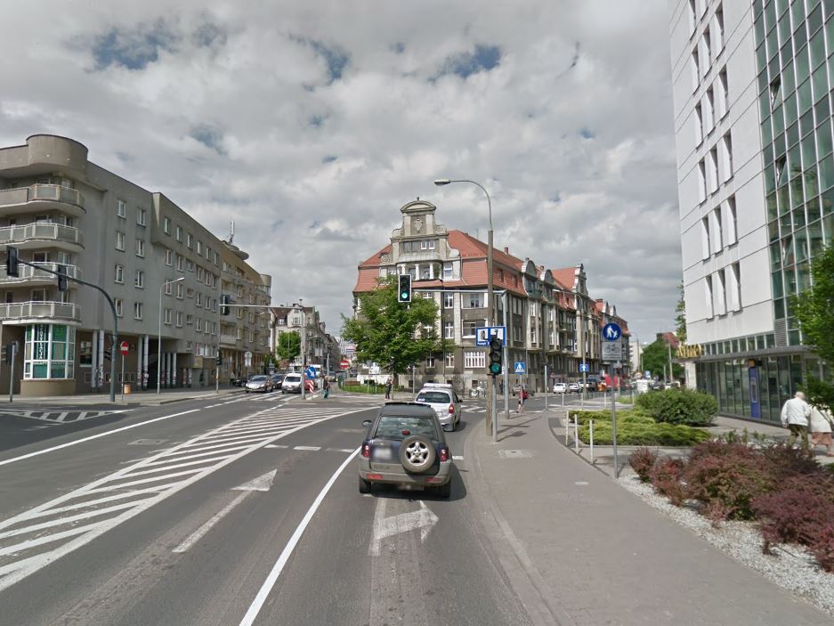 Będzie bezpieczniej na ul. Poznańskiej i Jeżyckiej fot. google maps - grafika artykułu