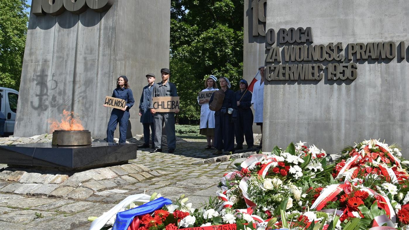 Poznaniacy uczcili pamięć ofiar Czerwca '56