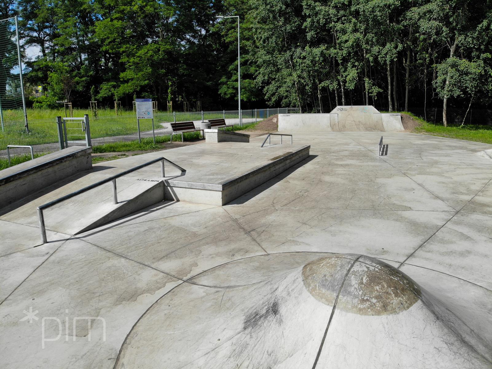 Nowa atrakcja dla aktywnych - Skatepark Rampa Malty przy ul. Szpaków fot. ZDM - grafika artykułu