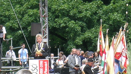 Uroczystości na Placu Mickiewicza. fot. W. Pelc (MIM)
