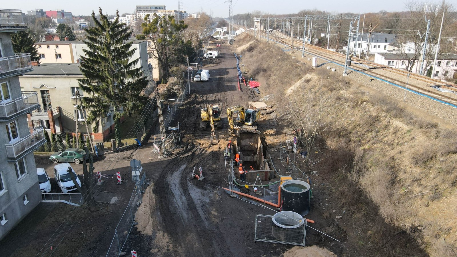 Galeria zdjęć z budowy ul. św. Wawrzyńca