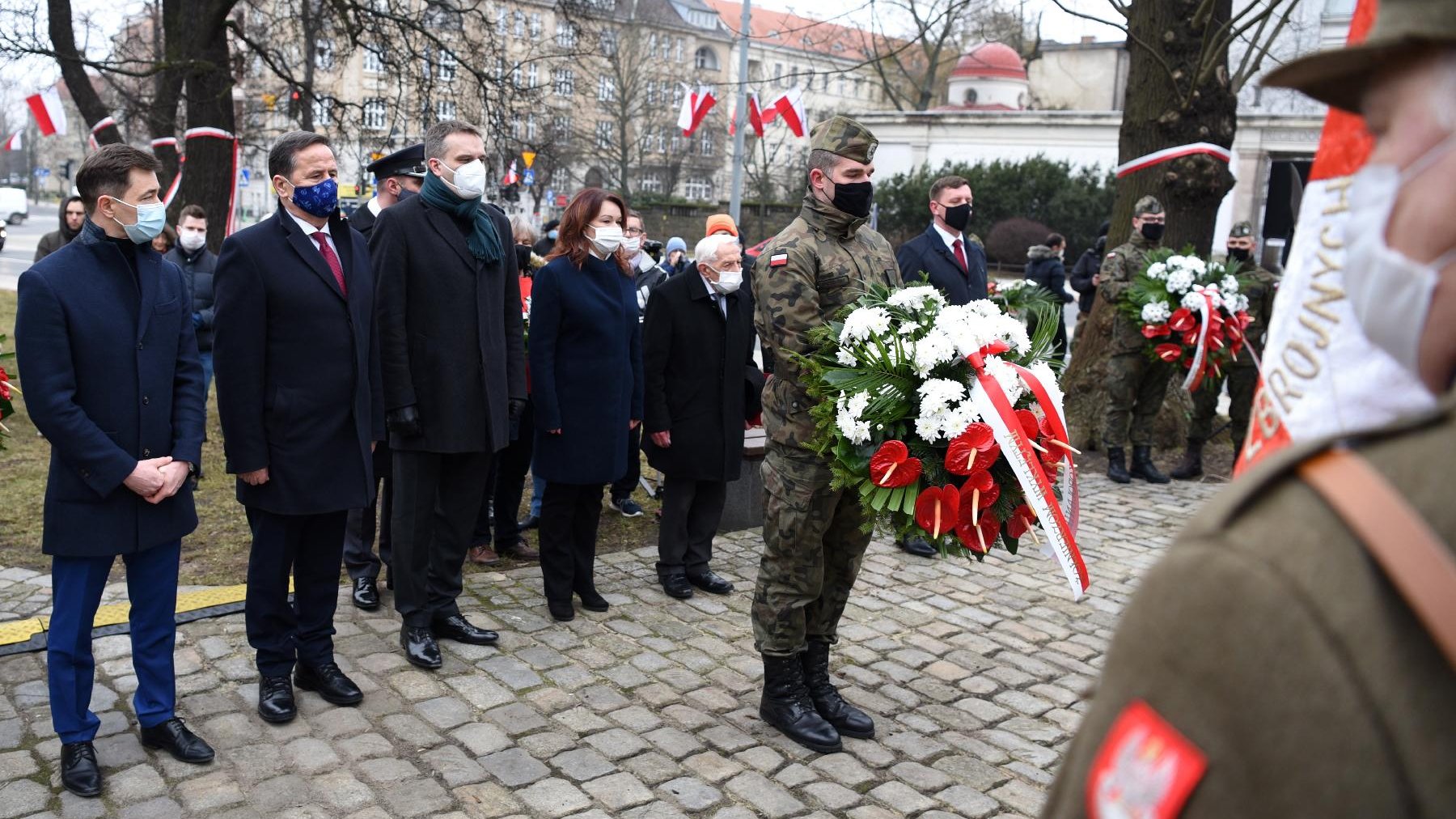 Galeria zdjęć przedstawia obchody Narodowego Dnia Pamięci "Żołnierzy Wyklętych".