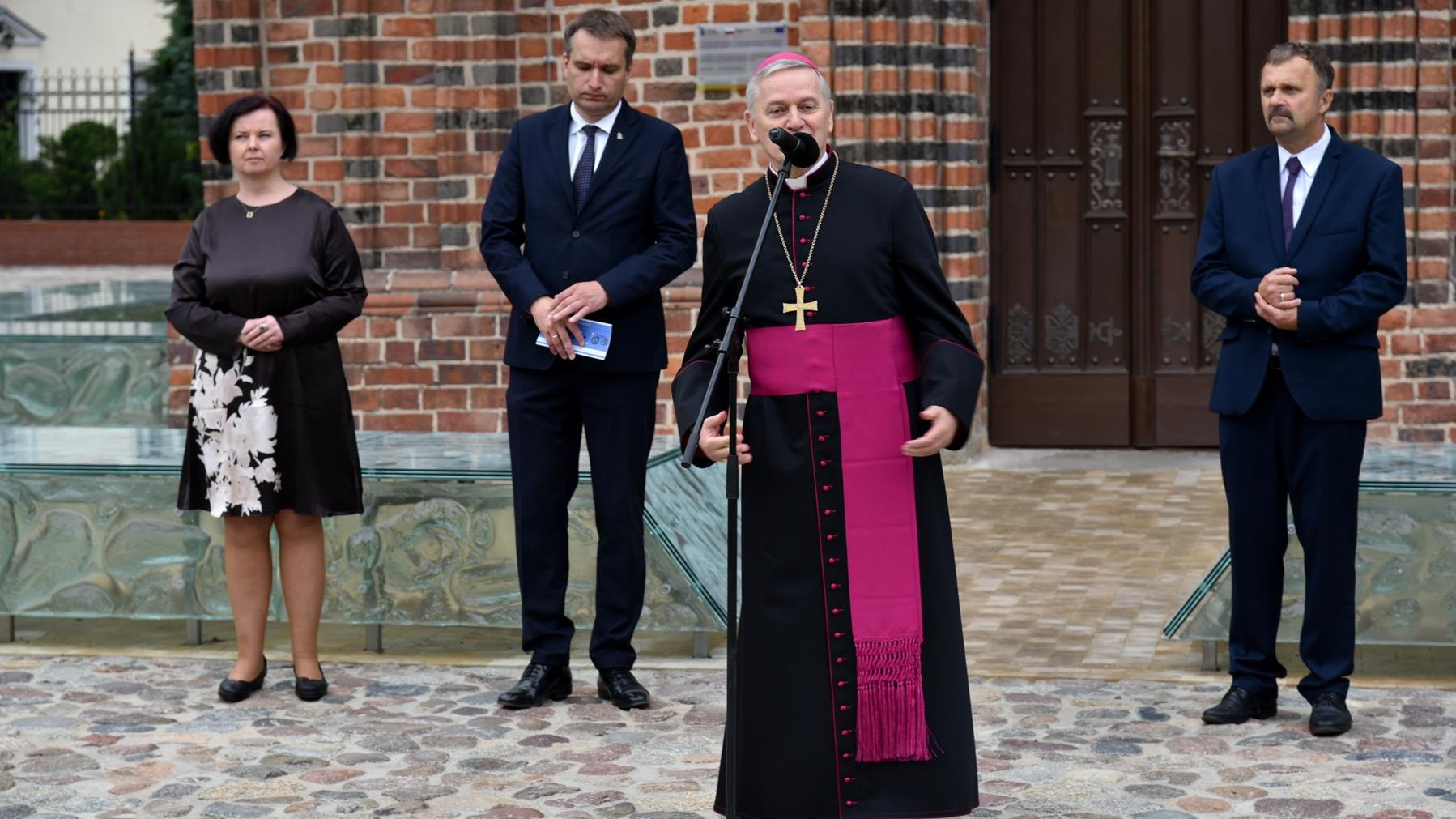 Galeria zdjęć z otwarcia palatium i kościoła Najświętszej Marii Panny