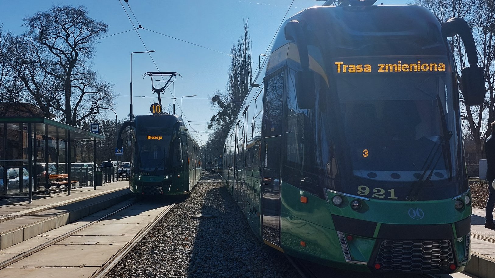 Galeria zdjęć z budowy trasy tramwajowej na Naramowice