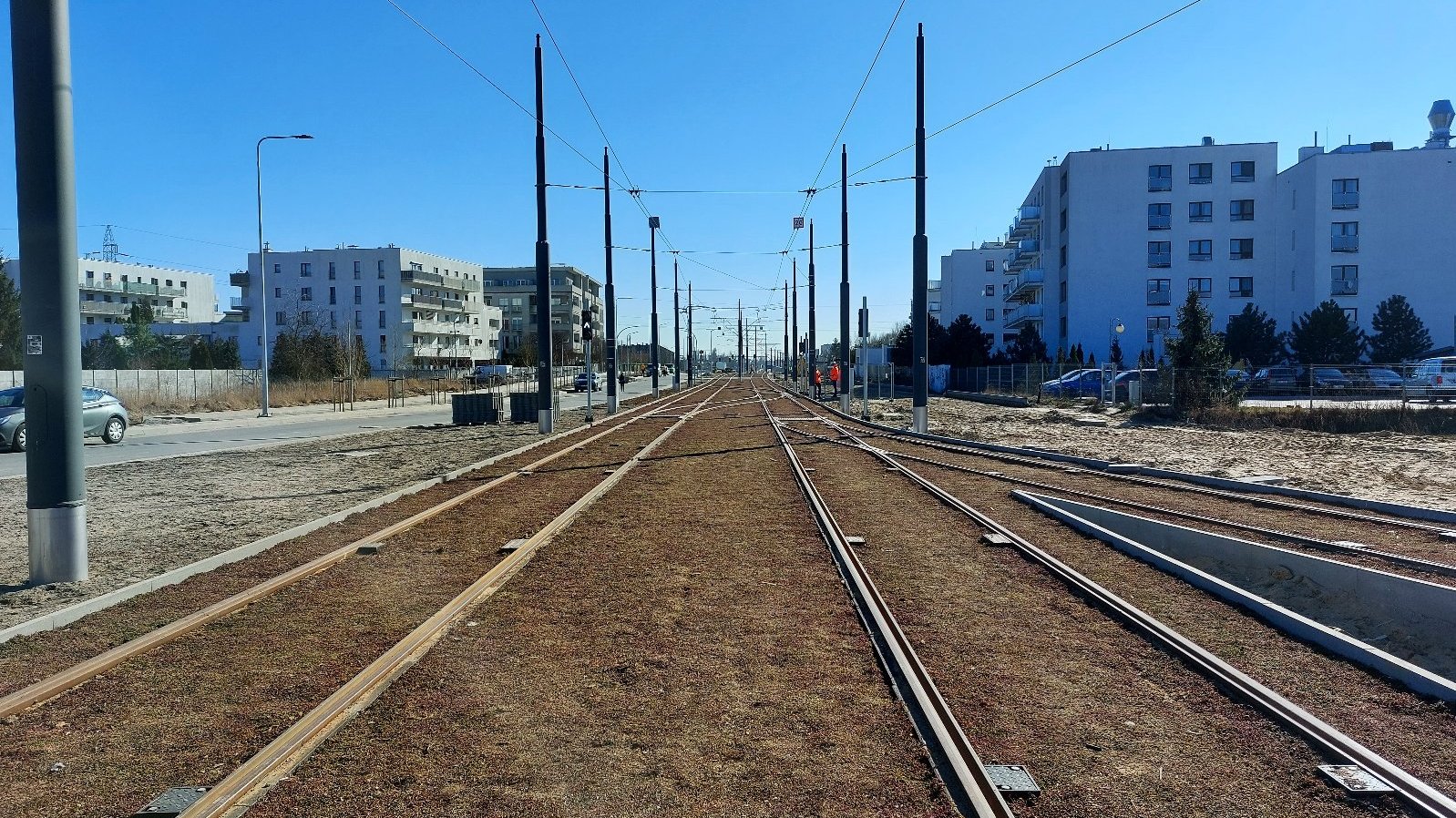 Galeria zdjęć z testów na trasie tramwajowej na Naramowice