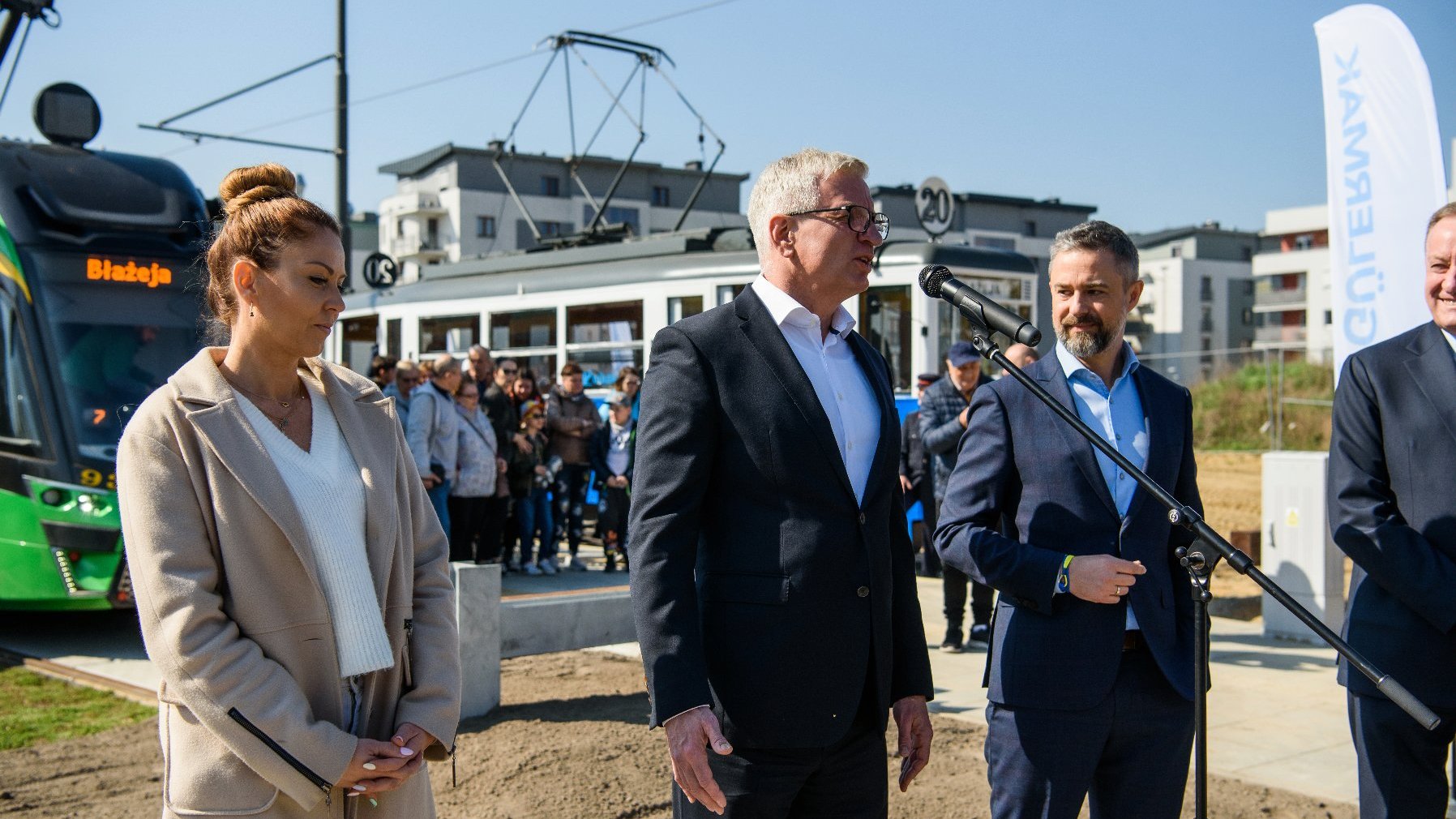 Galeria zdjęć z otwarcia trasy tramwajowej na Naramowice