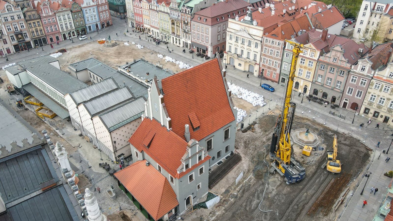 Galeria zdjęć z przebudowy Starego Rynku