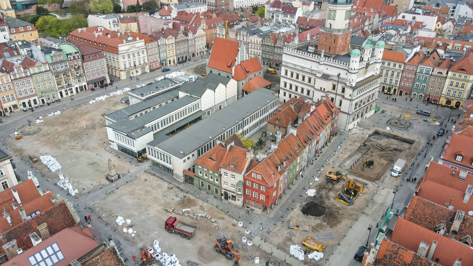 Galeria zdjęć z przebudowy Starego Rynku