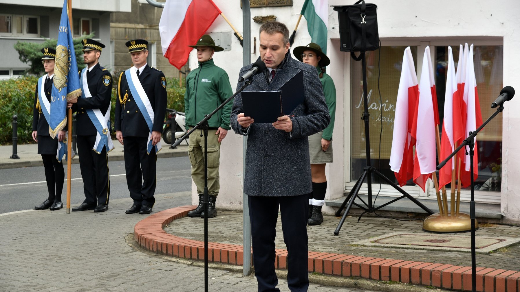 Galeria zdjęć z uroczystości z okazji 66. rocznicy Powstania Węgierskiego