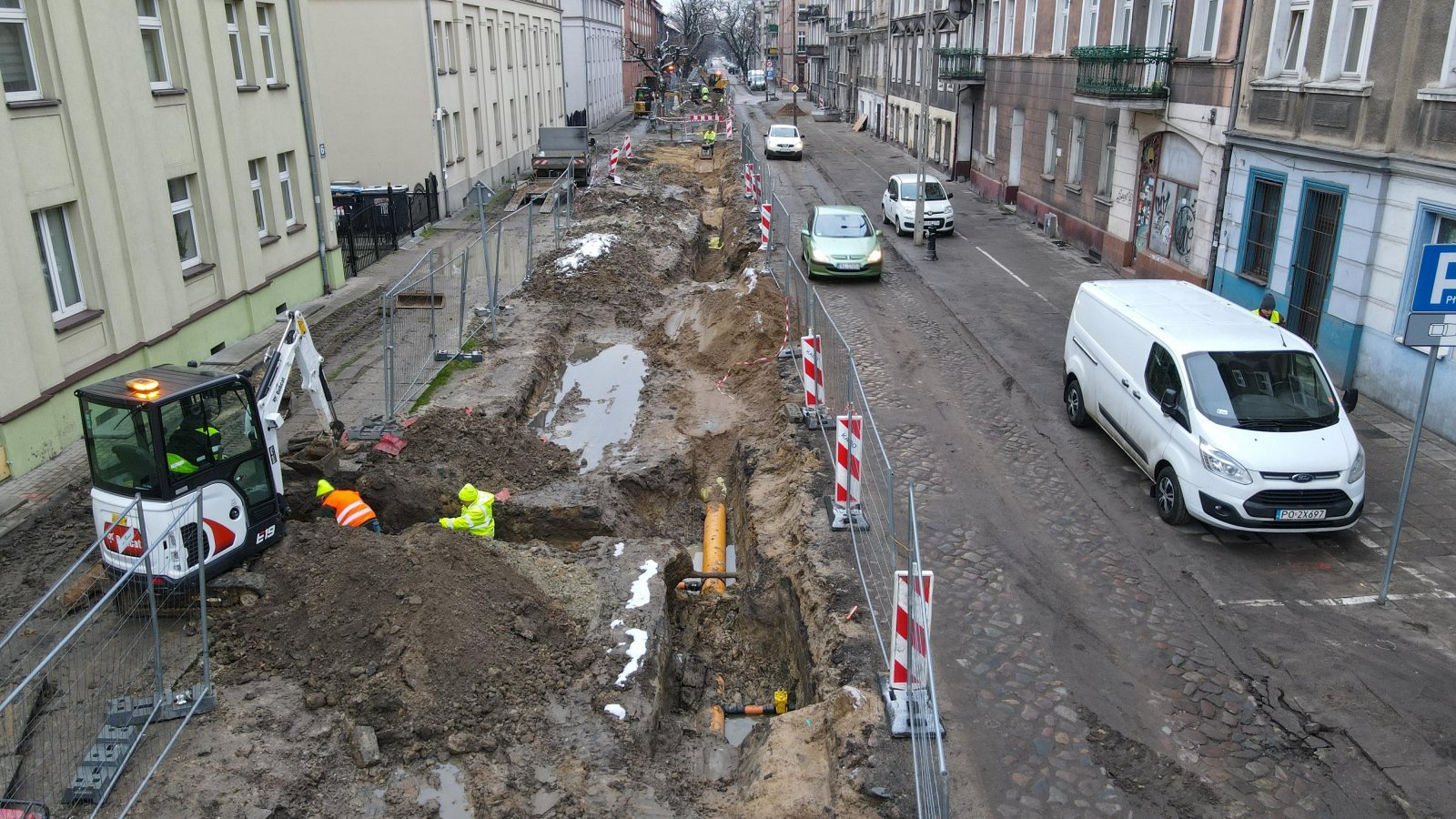 Galeria zdjęć z prac na ul. Kolejowej