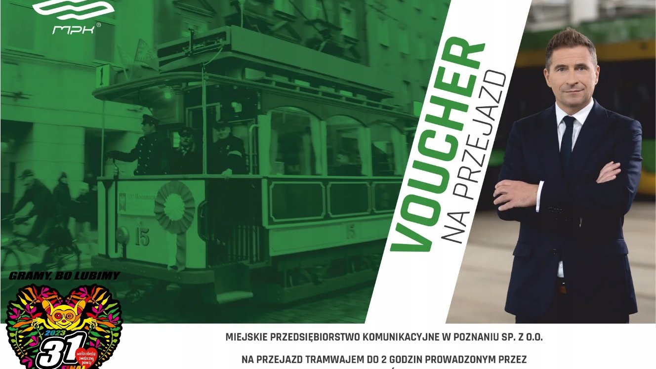 Voucher na przejaźdżkę z prezesem MPK