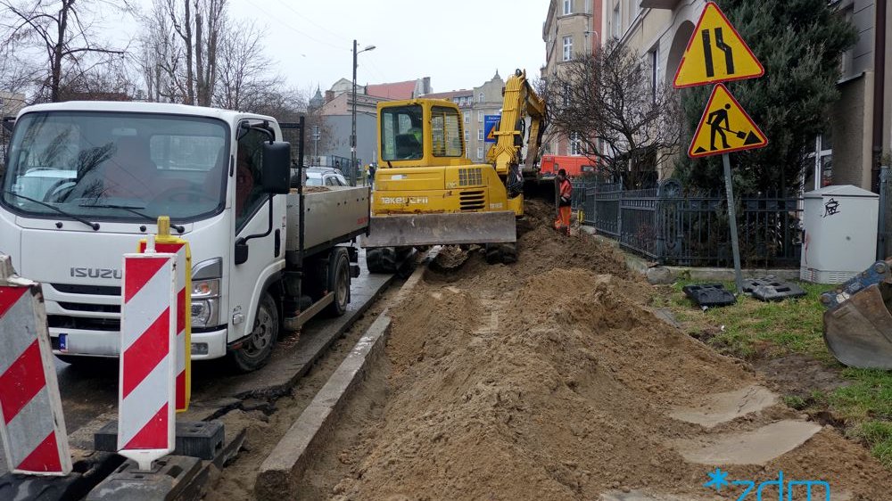 Galeria zdjęć z prac przy ul. Krzyżowej