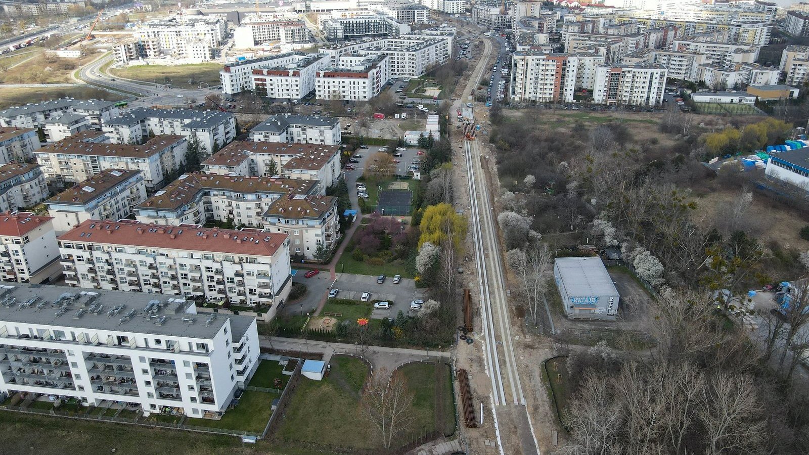 Galeria zdjęć z prac na tzw, trasie kórnickiej