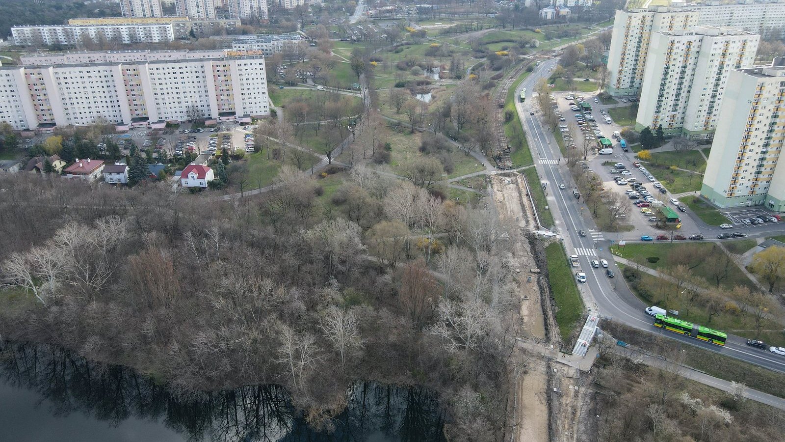 Galeria zdjęć z prac na tzw, trasie kórnickiej