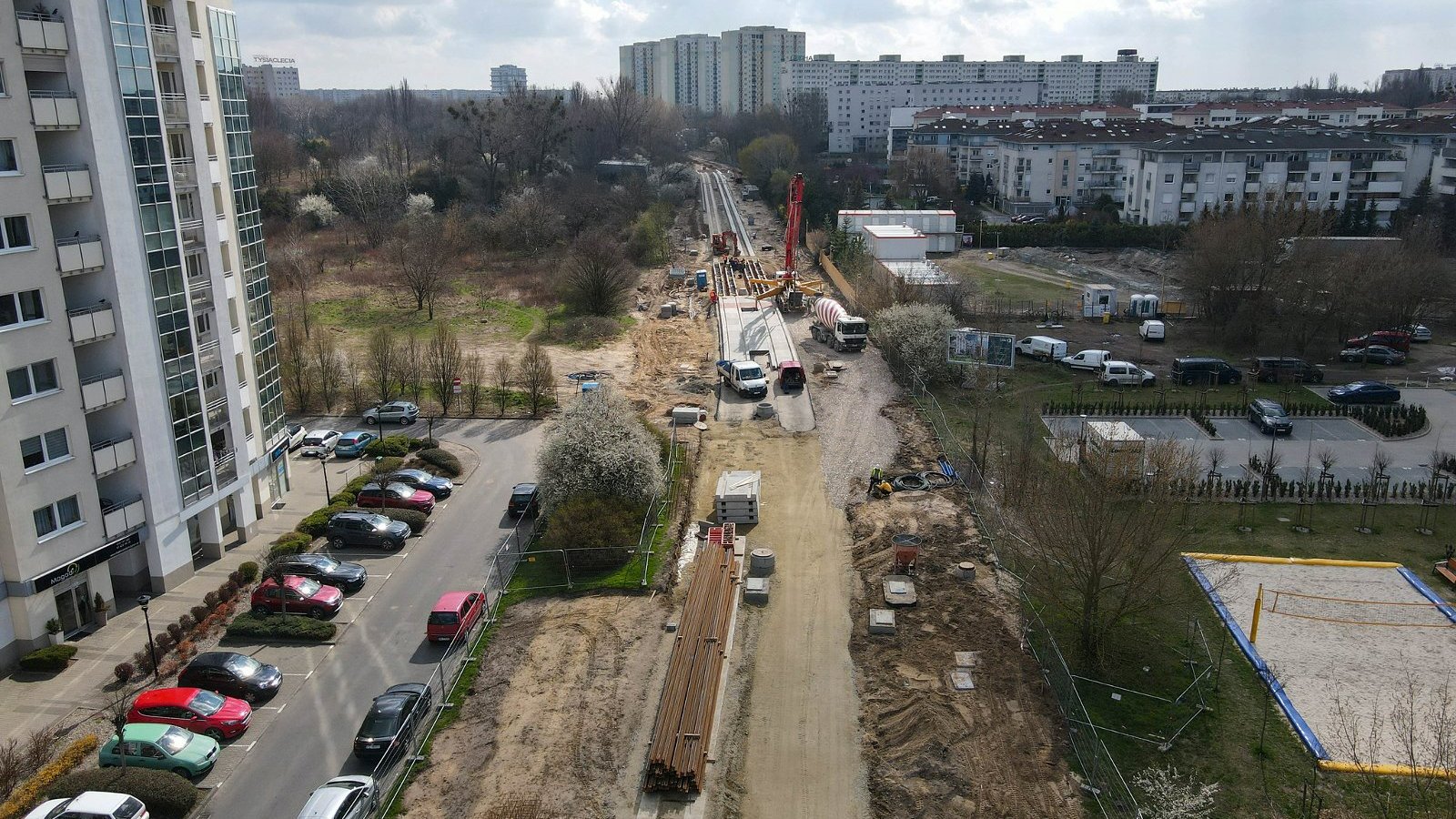 Galeria zdjęć z prac na tzw, trasie kórnickiej