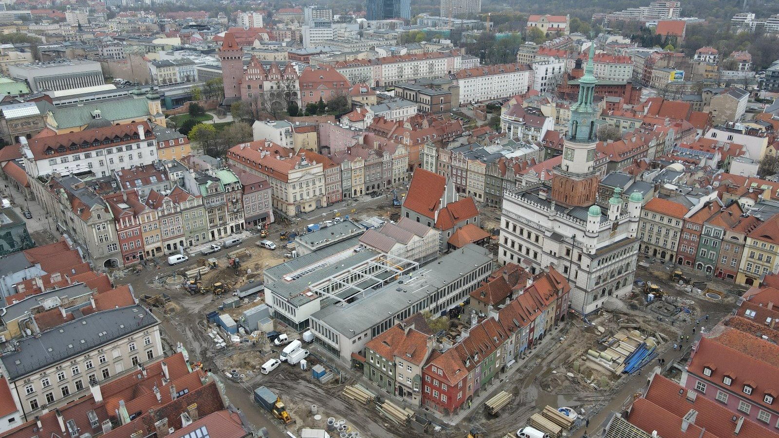 Galeria zdjęć z przebudowy płyty Starego Rynku