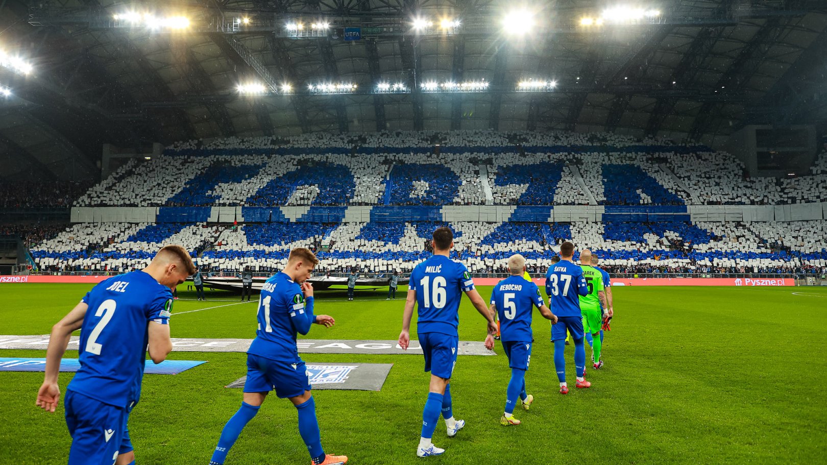 Zdjęcie z meczu Lech - Fiorentina