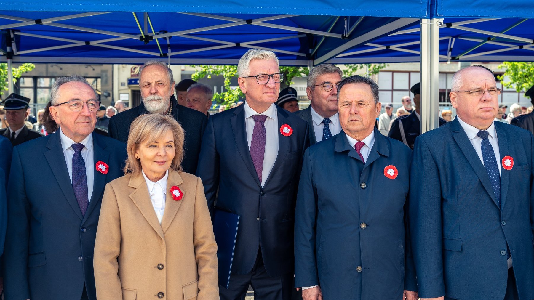 Galeria zdjęć przedstawia obchody Święta Konstytucji 3 Maja w Poznaniu.