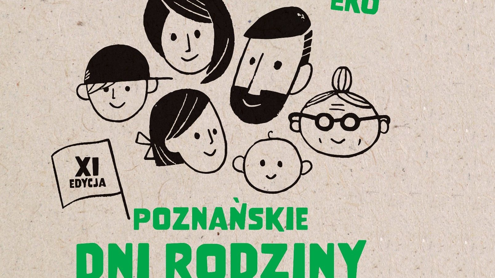 Na zdjęciu logotyp Poznańskich Dni Rodziny