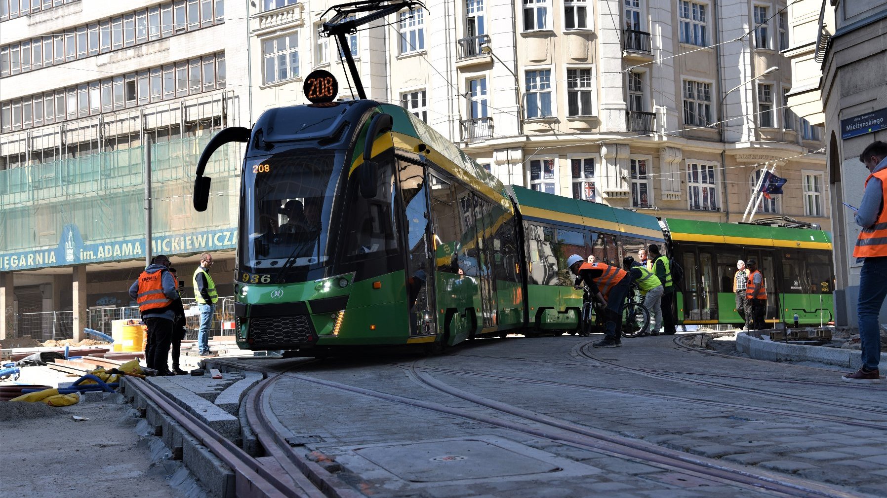 Galeria zdjęć z testów na ul. Fredry i Mielżyńskiego