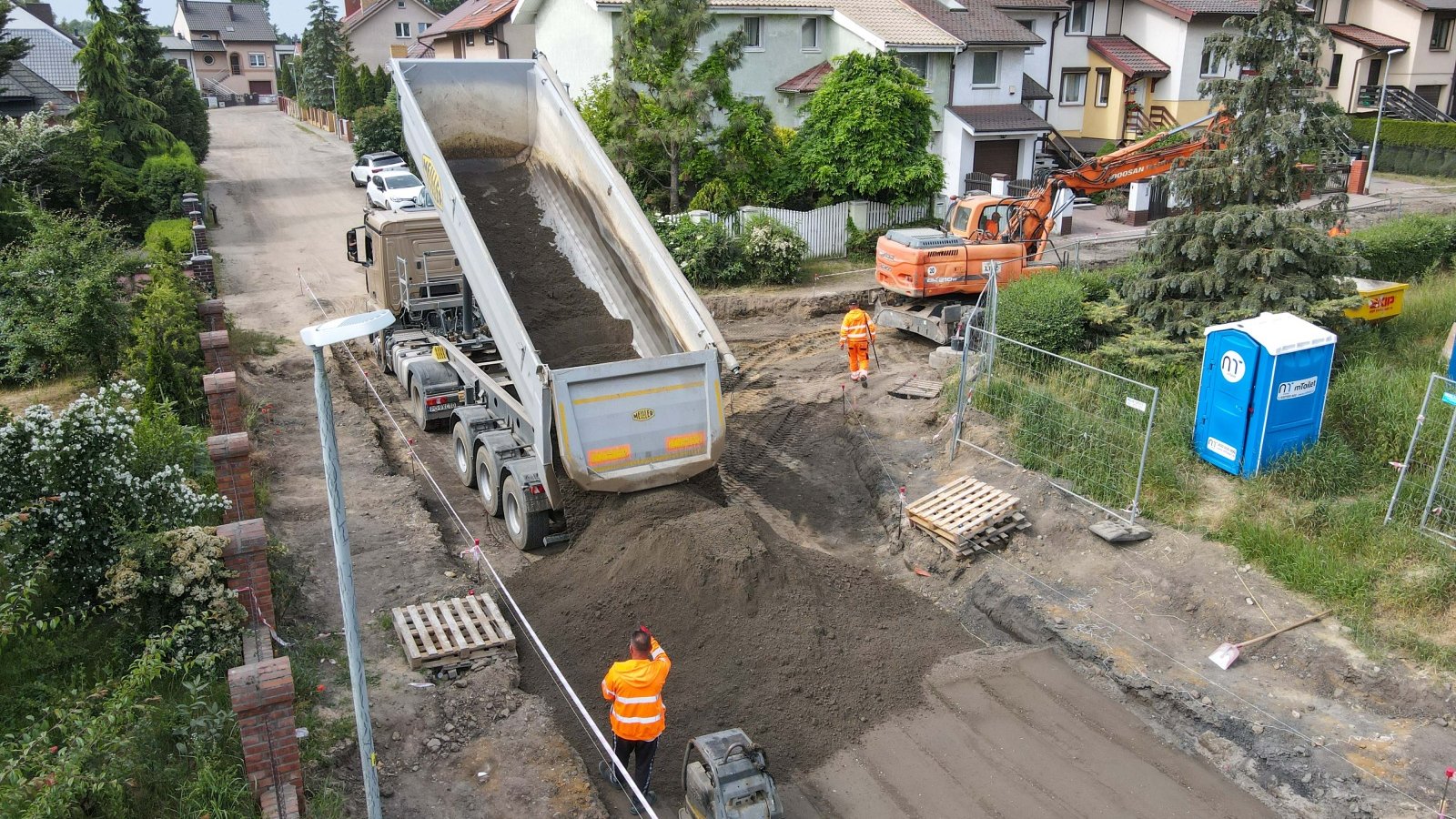 Galeria zdjęć z przebudowy ulic Rubinowej i Ametystowej