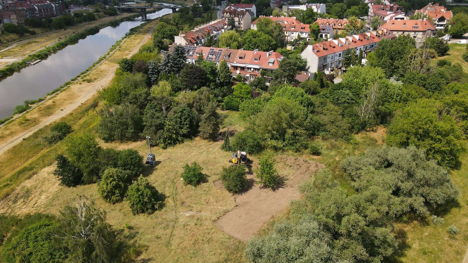 Galeria zdjęć południowego cypla Ostrowa Tumskiego