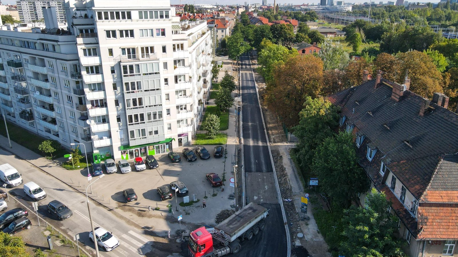 Galeria zdjęć z przebudowywanej ul. Kolejowej