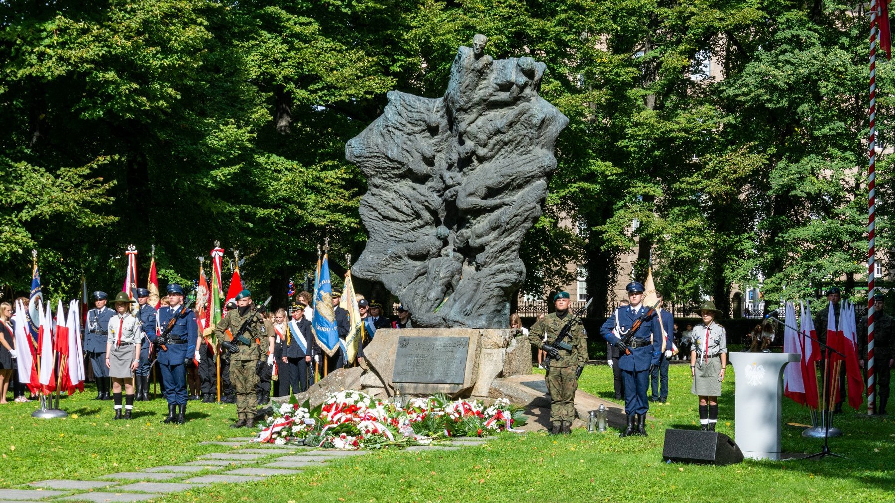 Galeria zdjęć przedstawia obchody 84. rocznicy ataku ZSRR na Polskę.