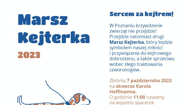 Plakat z informacjami