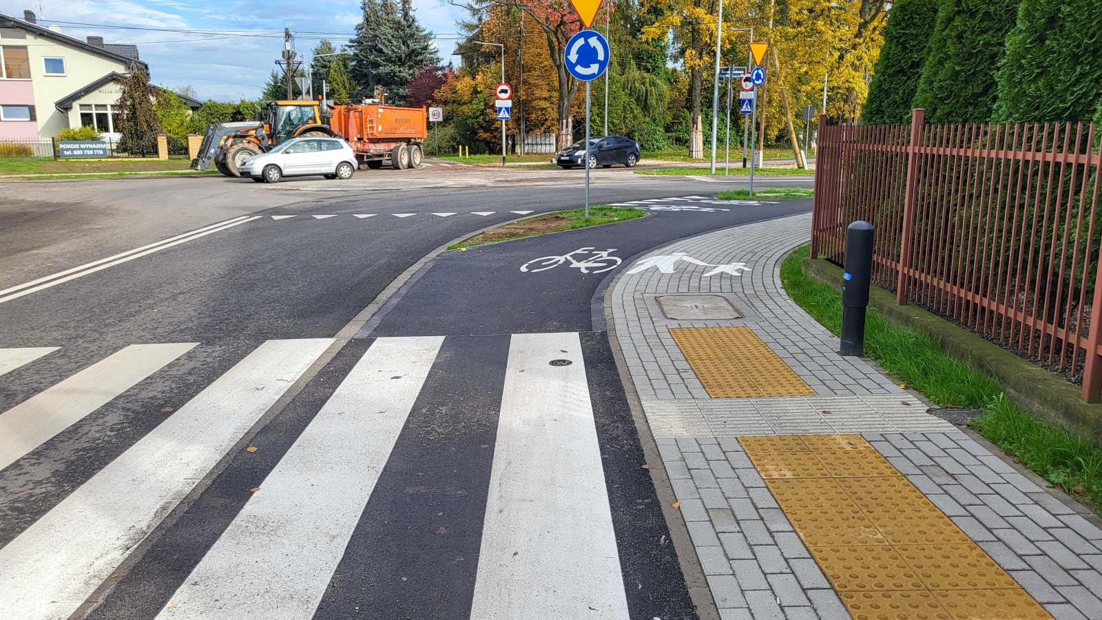 Galeria zdjęć przebudowanego ronda na Szczepankowie