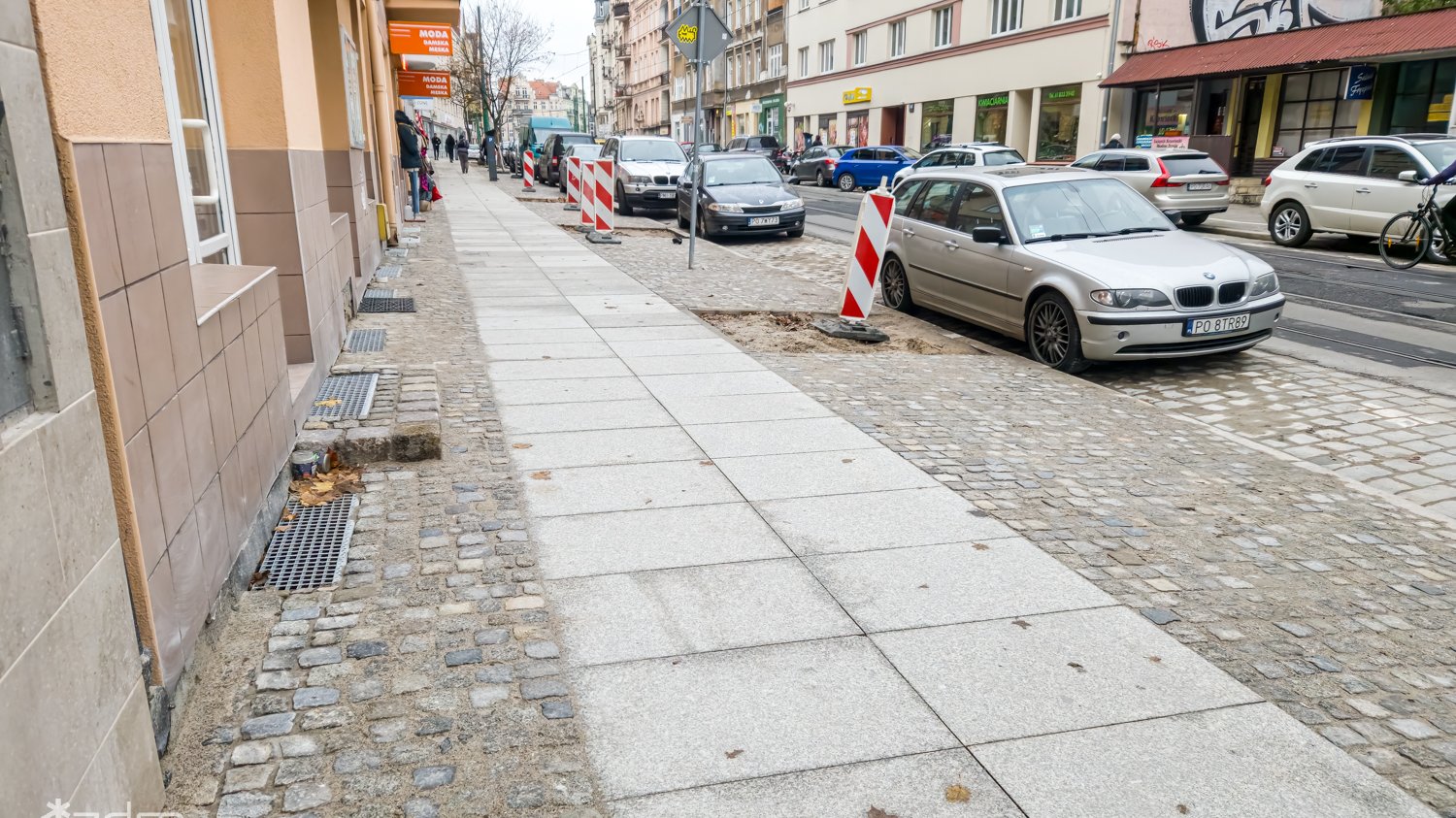 Nowa nawierzchnia chodnika przy ul. Górna Wilda