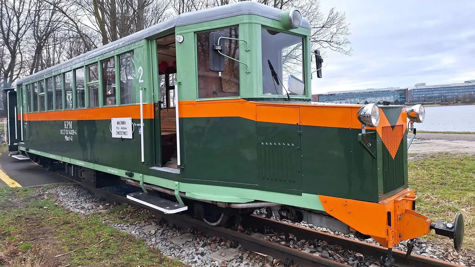 "Ryjek", czyli wagon MBxc1-41 z 1932 roku - to najstarszy zachowany w Polsce czynny pojazd tego typu z napędem spalinowym.