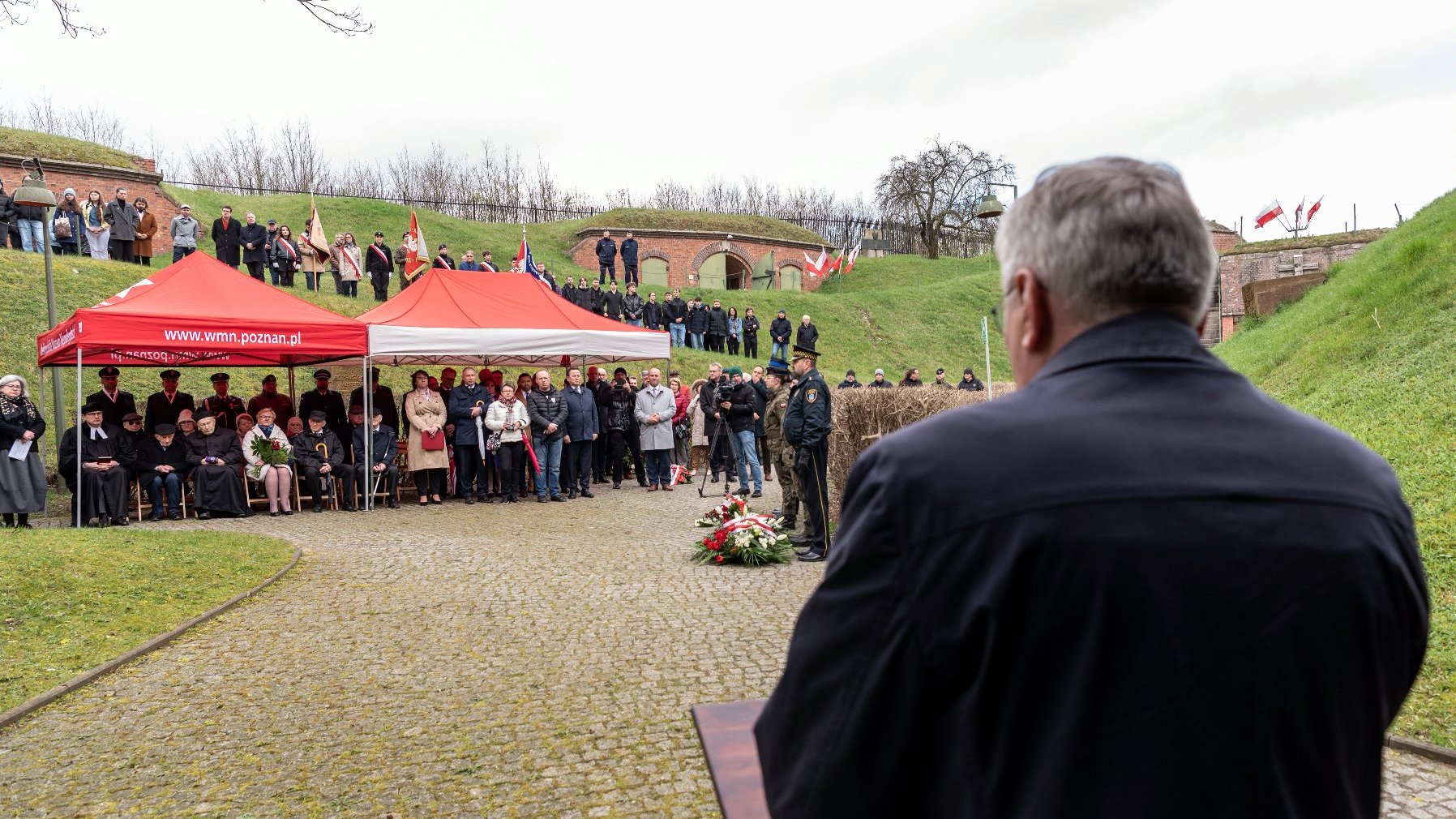 Galeria zdjęć przedstawia obchody w Forcie VII.