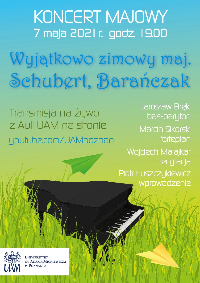 Koncert Majowy UAM - grafika artykułu