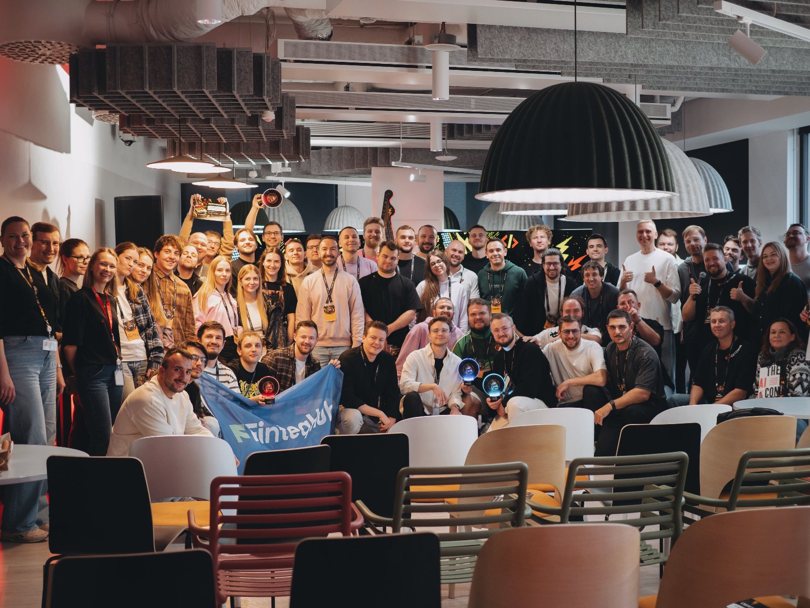 SOFTSWISS IT Hackathon the participants of the SOFTSWISS IT Hackathon