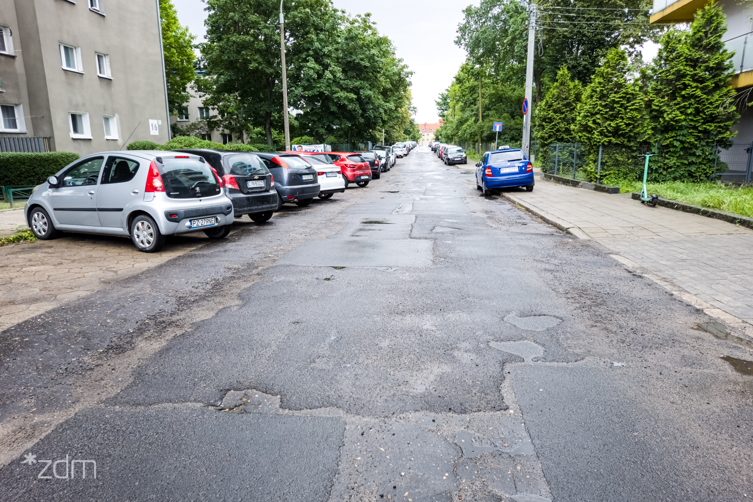 Galeria zdjęć ul. Engeströma przed remontem - grafika artykułu