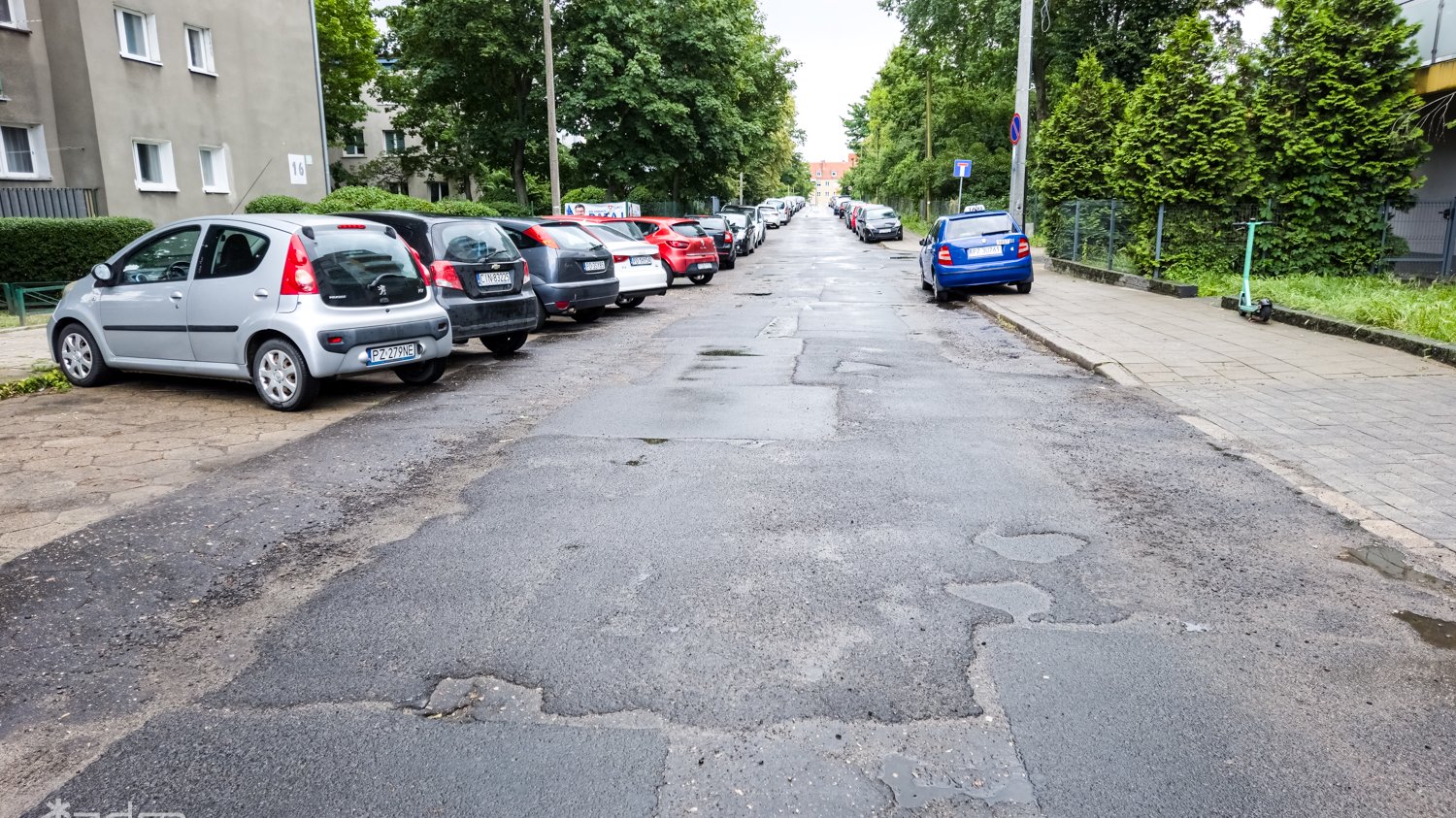 Galeria zdjęć ul. Engeströma przed remontem