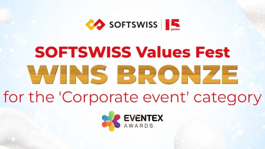 Softswiss values fest wins bronze for the 'corporate event' category