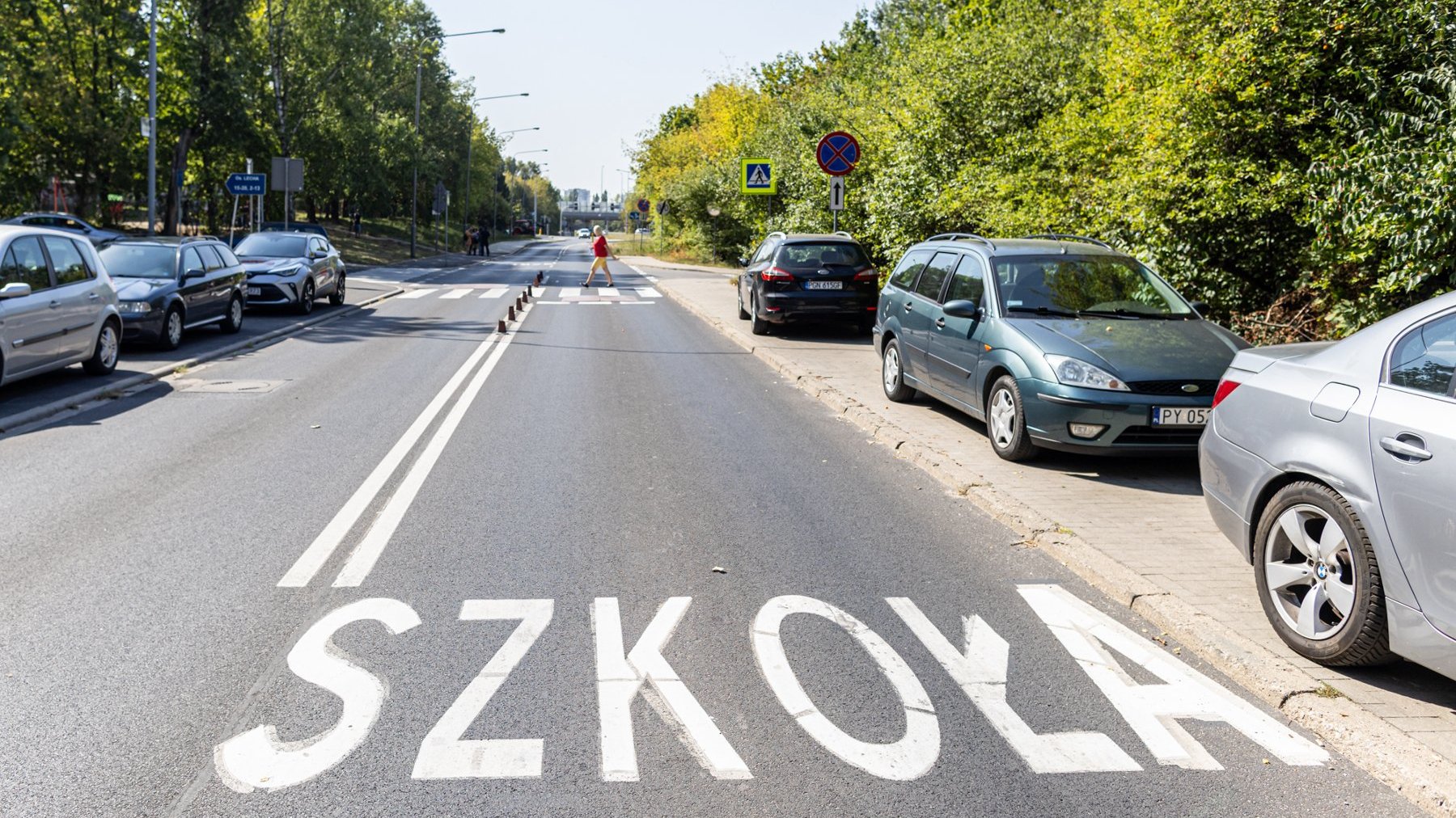 Galeria zdjęć z briefingu o bezpieczeństwie przy szkołach