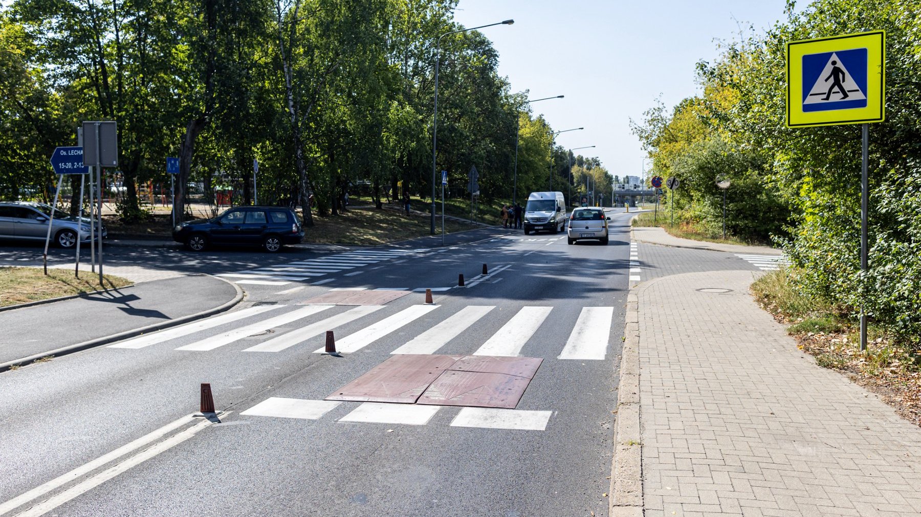 Galeria zdjęć z briefingu o bezpieczeństwie przy szkołach