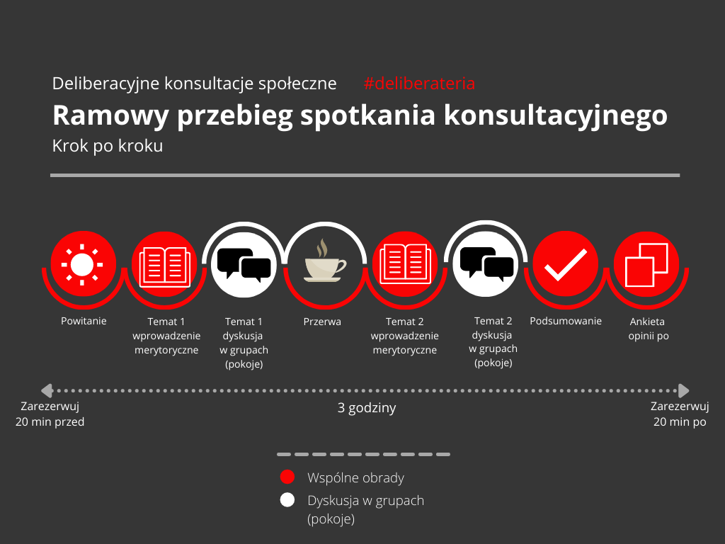 Przebieg spotkania konsultacyjnego