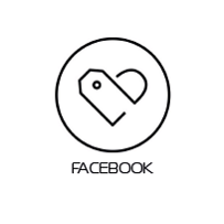Logo programu Ładne rzeczy, czyli stylizowane rysunkowe serce wpisane w okrąg na białym tle.