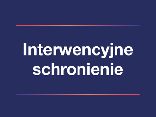 grafika - Interwencyjne schronienie