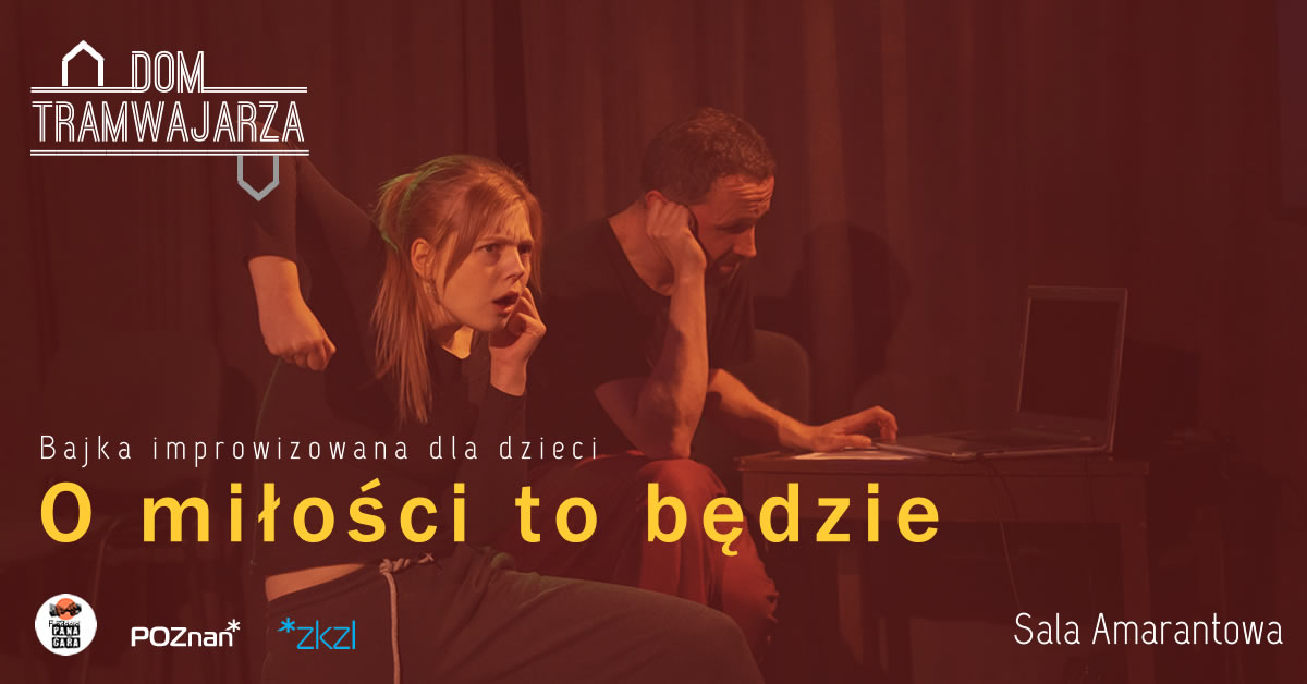 Zdjęcie aktorów grających w spektaklu.