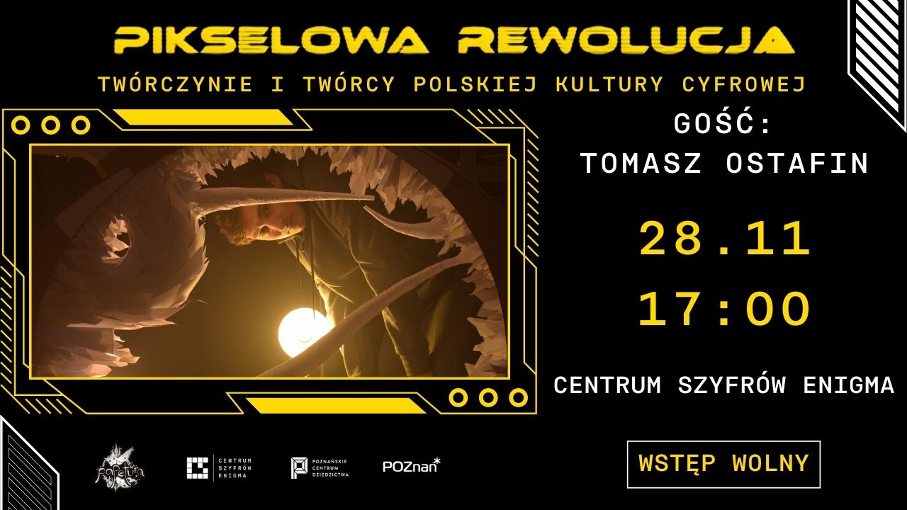 Baner promujący wydarzenie. Nazwa wydarzenia i data.